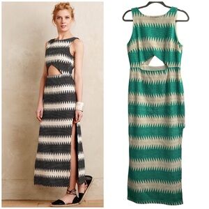 Mara Hoffman Cut Out Maxi Dress Sz 4